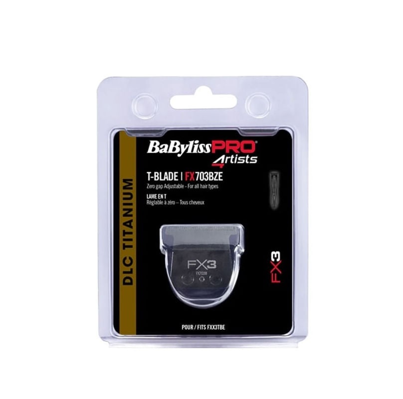 Cuțit DLC Titanium BabylissPro Pentru Aparat De Contur Fx3