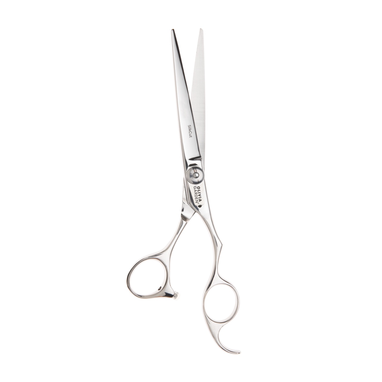 Foarfecă profesională de tuns Olivia Garden Silkcut 6.5, oțel fără nichel, lamă convexă, mâner ergonomic