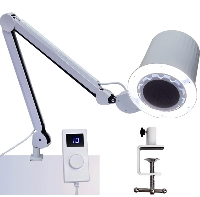 Lampa cu Aspirator Manichiura Tip Clopot 41W - Roti Mobile plus Prindere de Masa