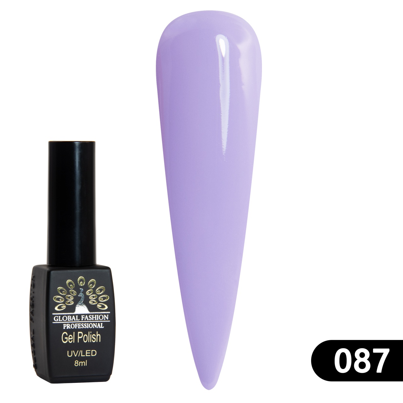 Oja semipermanenta BLACK ELITE, 8 ml, 087 - TPO Free