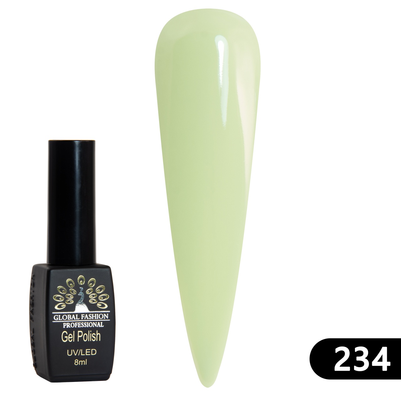 Oja semipermanenta BLACK ELITE, 8 ml, 234 - TPO Free