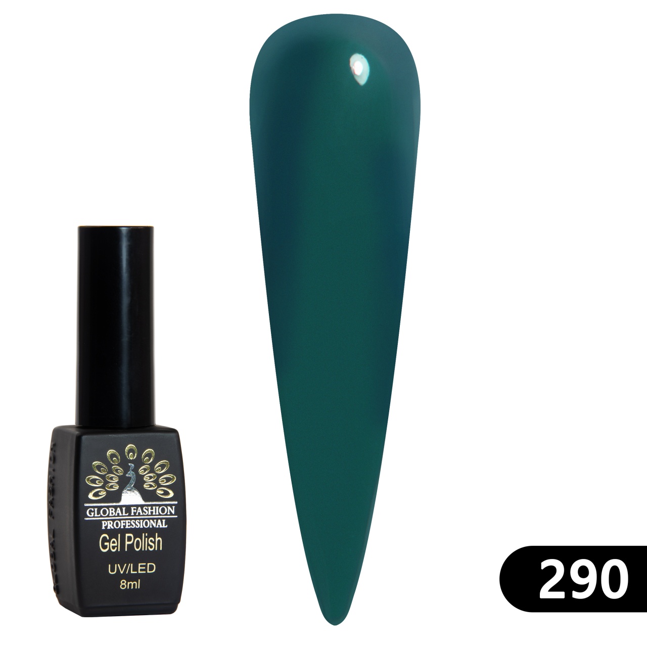 Oja semipermanenta BLACK ELITE, 8 ml, 290 - TPO Free