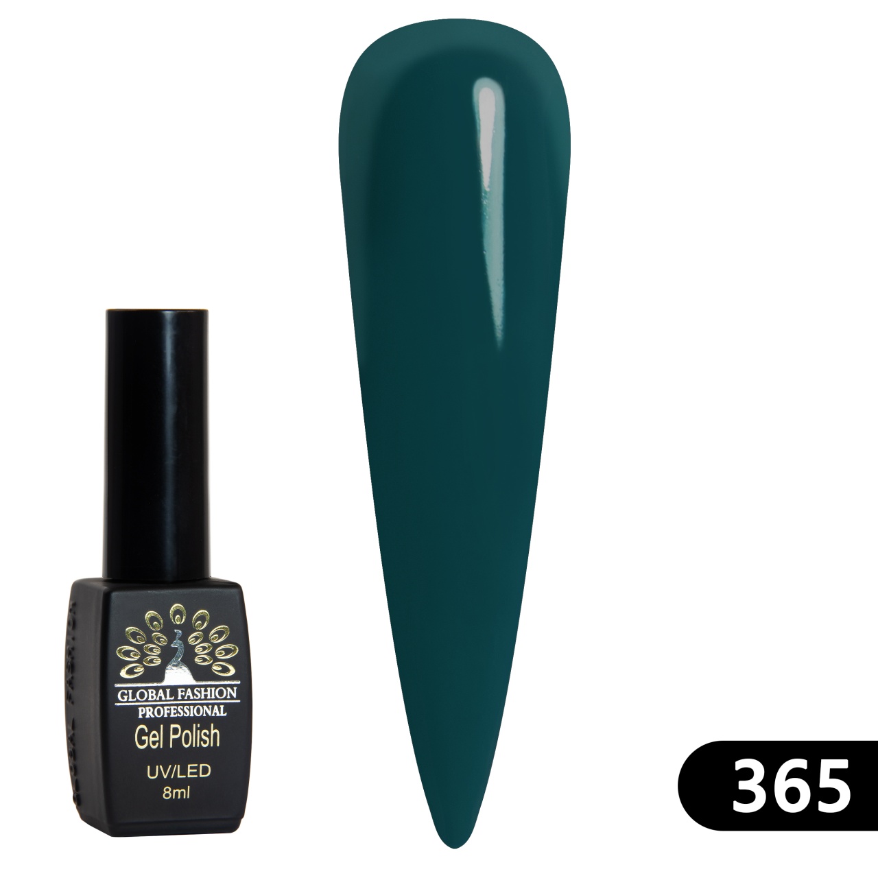 Oja semipermanenta BLACK ELITE, 8 ml, 365 - TPO Free