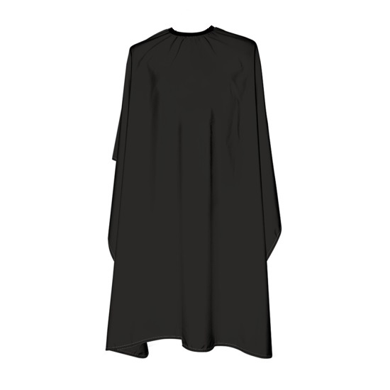 Pelerina frizerie Neagra Basic fara print