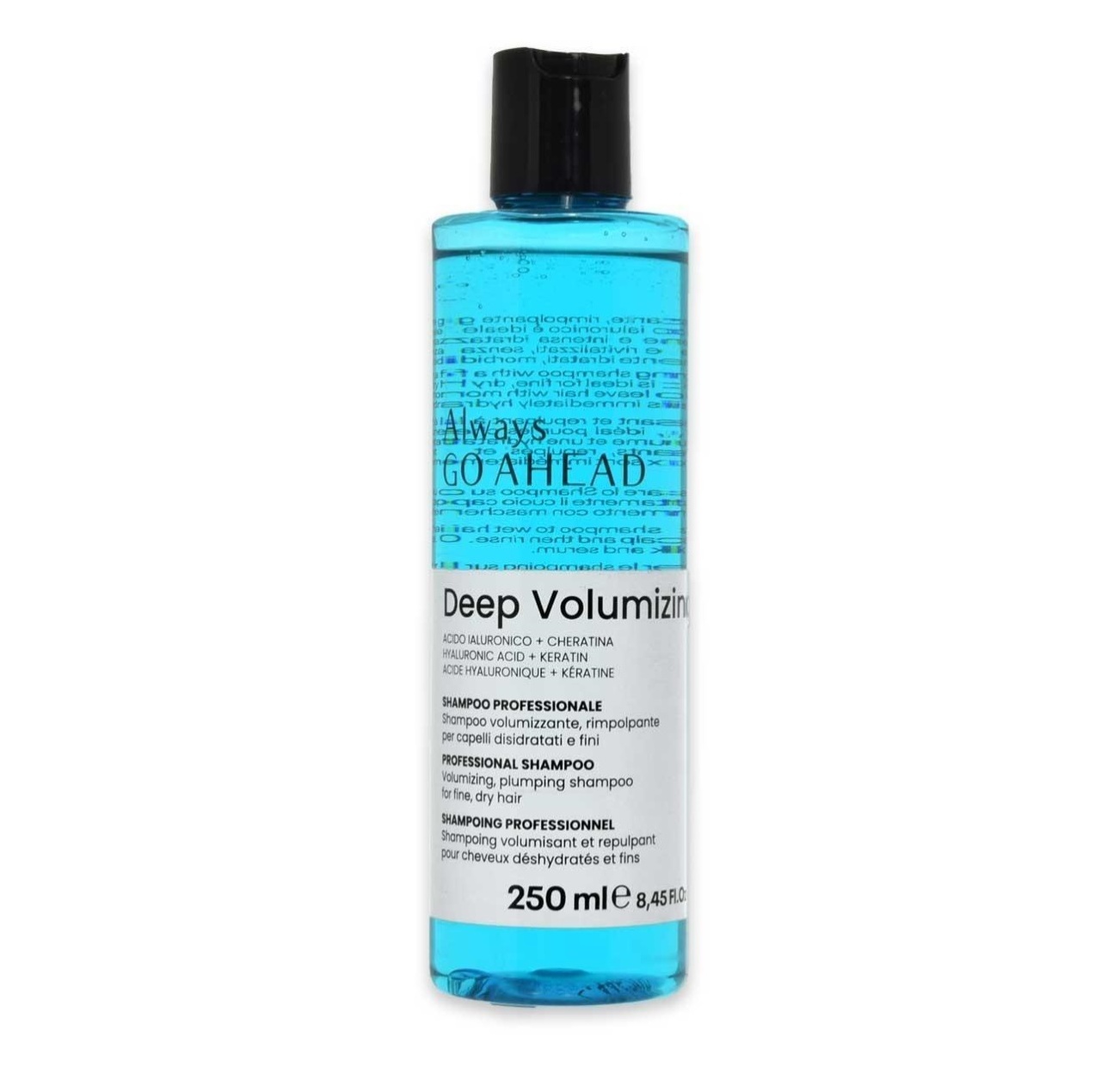 Șampon de Volum cu Acid Hialuronic și Keratină Roial Always Go Ahead 250ml