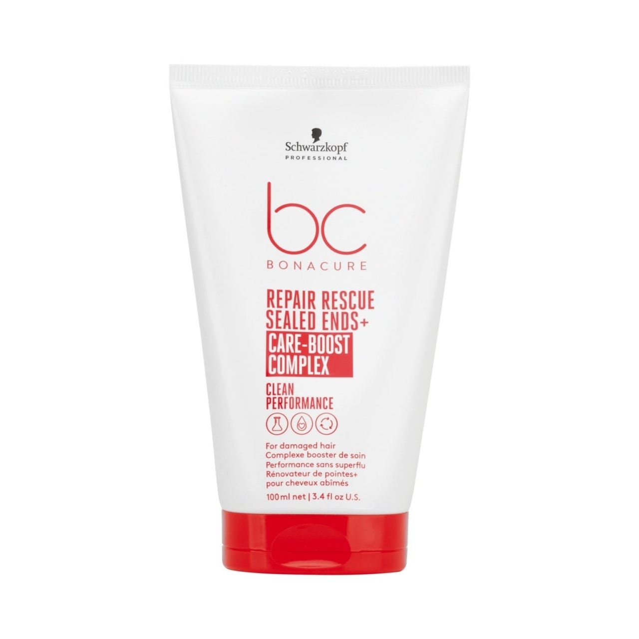 Schwarzkopf Professional BC Bonacure Repair Rescue Sealed Ends+ 100ml – Ser Leave-in pentru Vârfuri Perfect Sigilate
