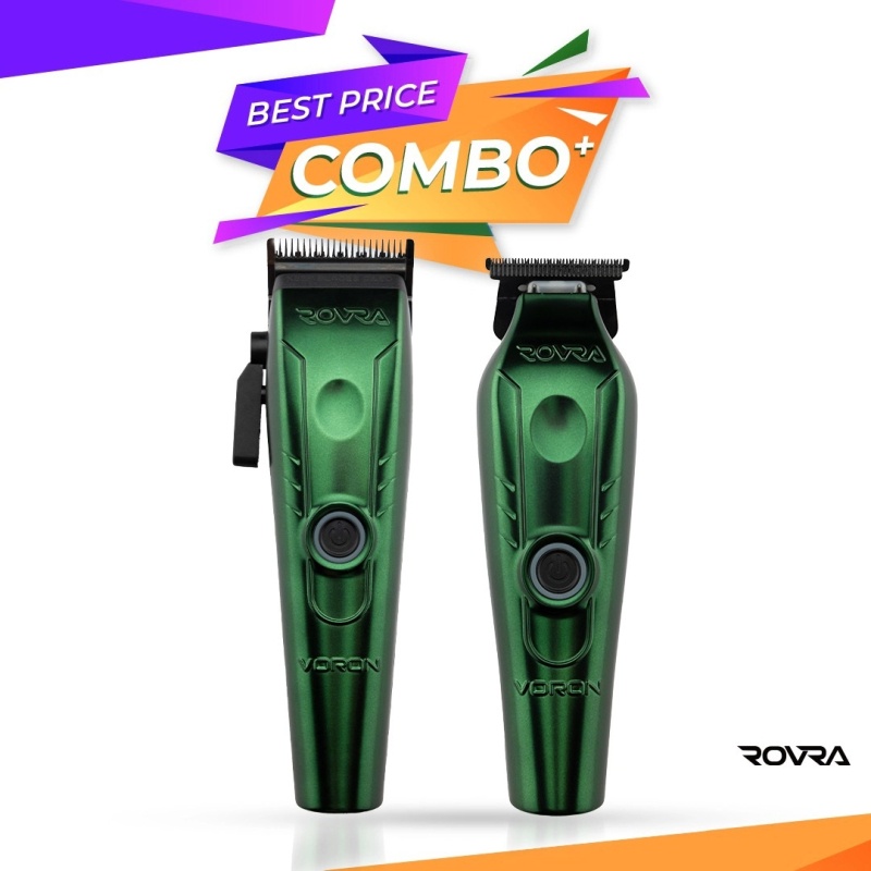 Set Combo Rovra Voron - Masina de tuns + Masina de contur