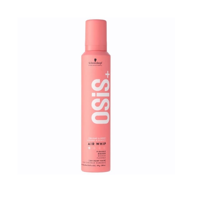 Spumă De Păr Cu Fixare Ușoară Și Protecție Termică Schwarzkopf Professional Osis Air Whip 200ml