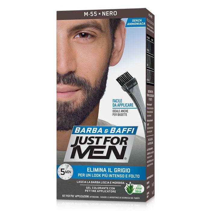 Vopsea pentru barba Just For Men - Negru