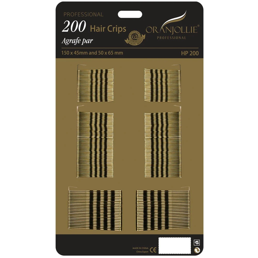 Agrafe 200/set aurii Oranjollie