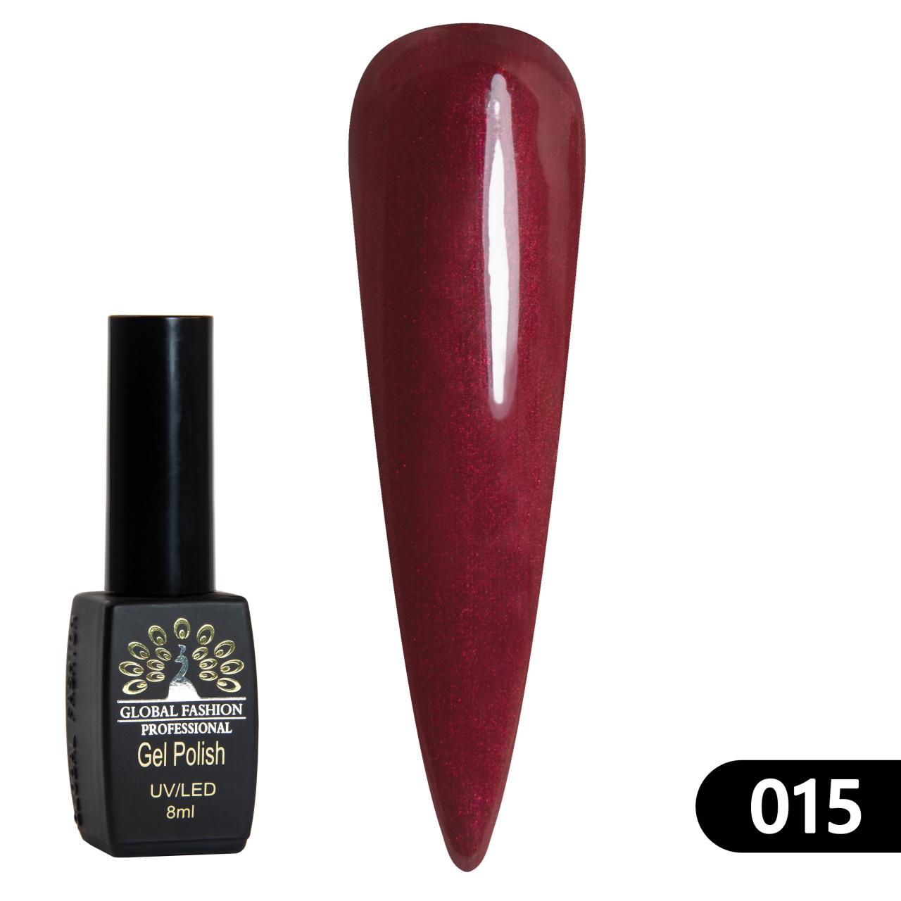 Oja semipermanenta BLACK ELITE, 8 ml, 015 - TPO Free