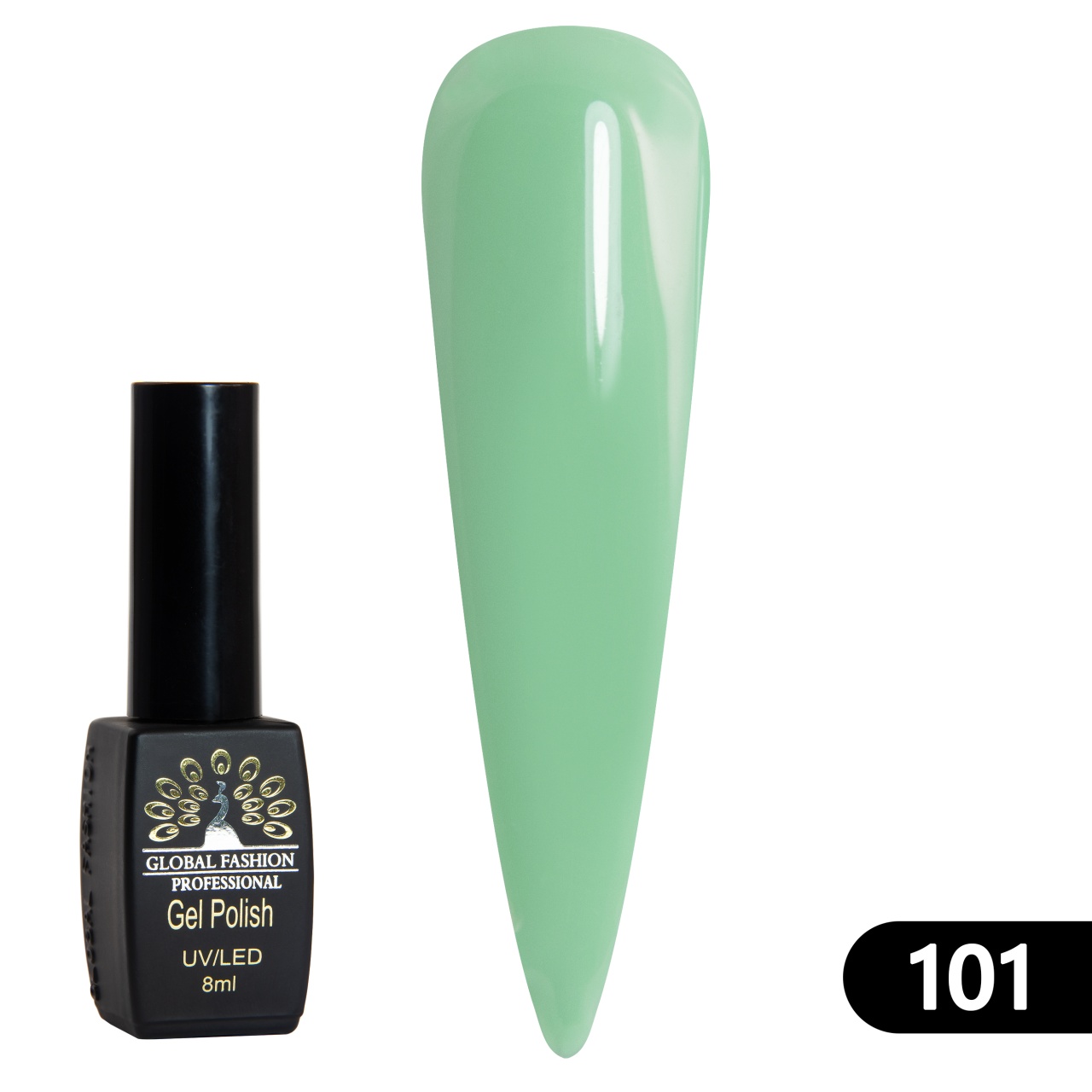 Oja semipermanenta BLACK ELITE, 8 ml,101 - TPO Free
