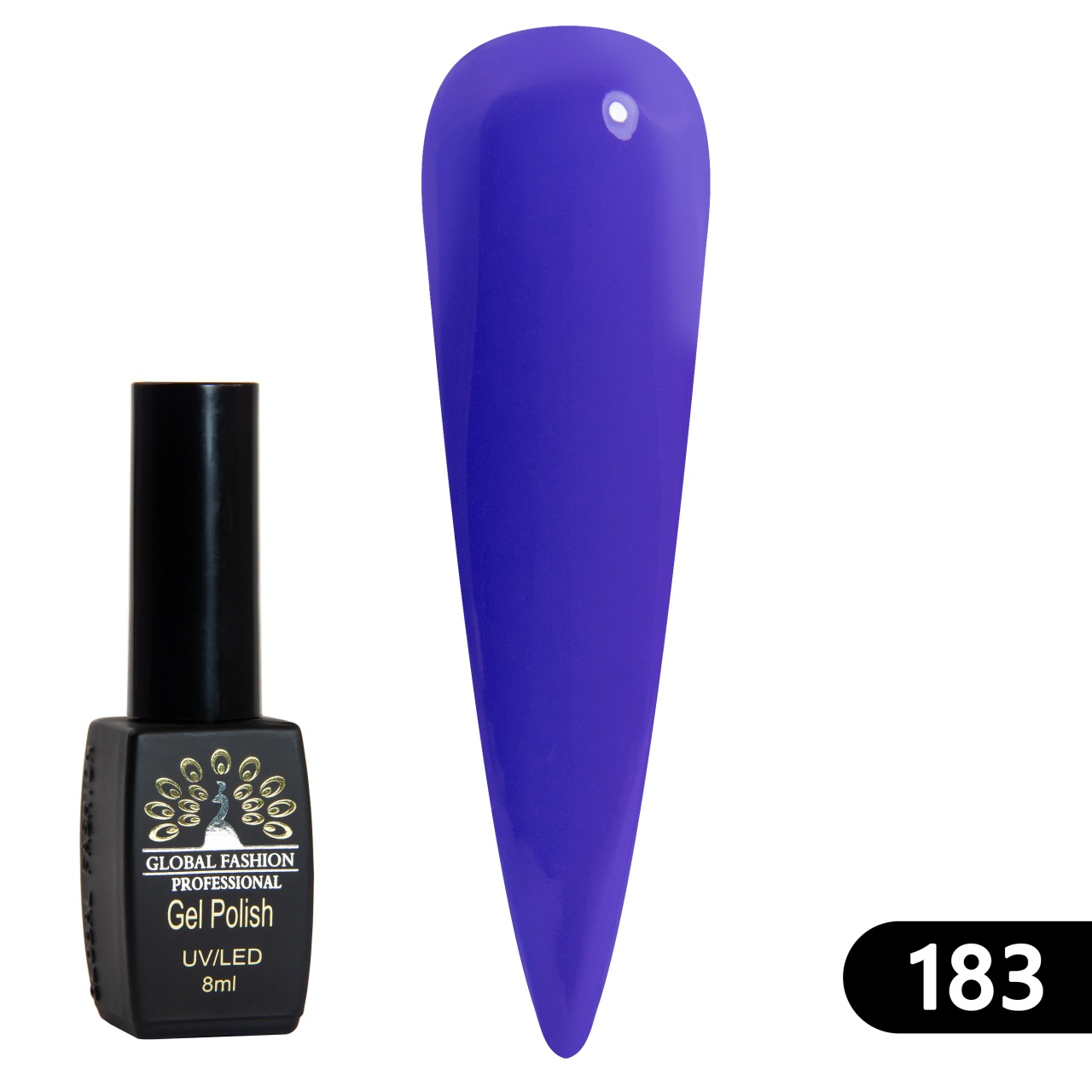 Oja semipermanenta BLACK ELITE, 8 ml, 183 - TPO Free