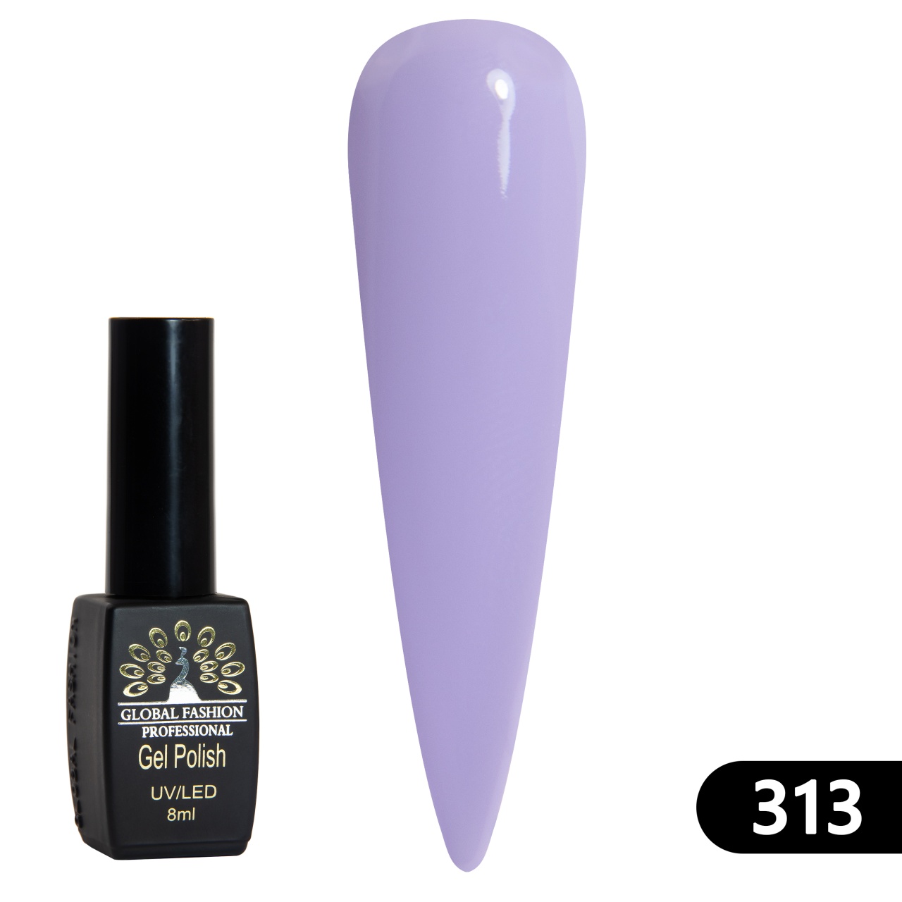 Oja semipermanenta BLACK ELITE, 8 ml, 313 - TPO Free