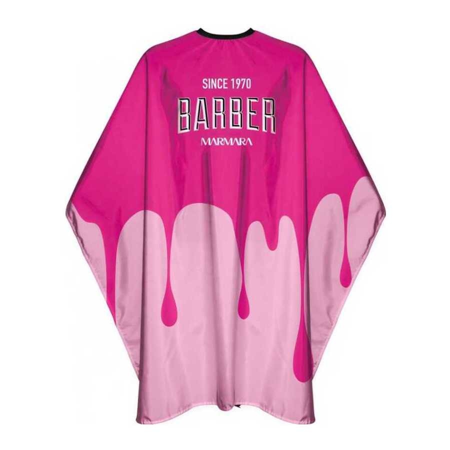 Pelerina frizerie Marmara Barber Pinky Drip Milt