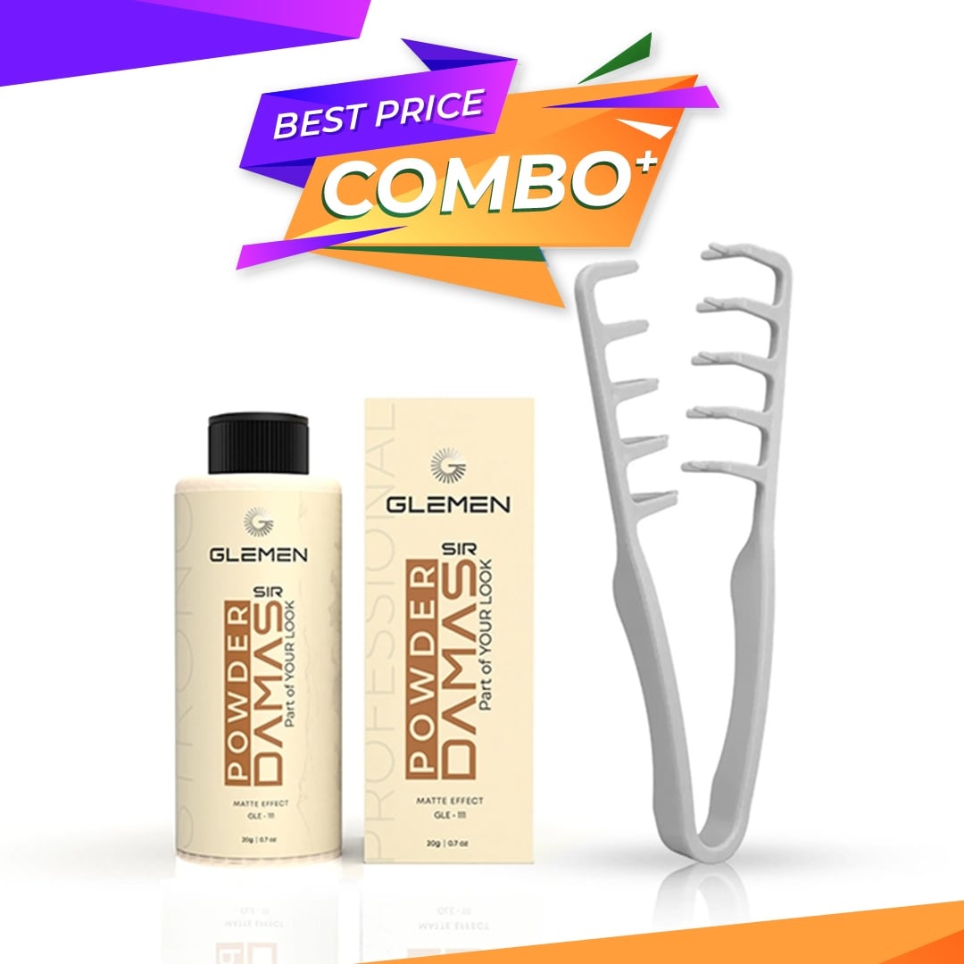 Pudra de Volum Glemen + Clesete de Texturat