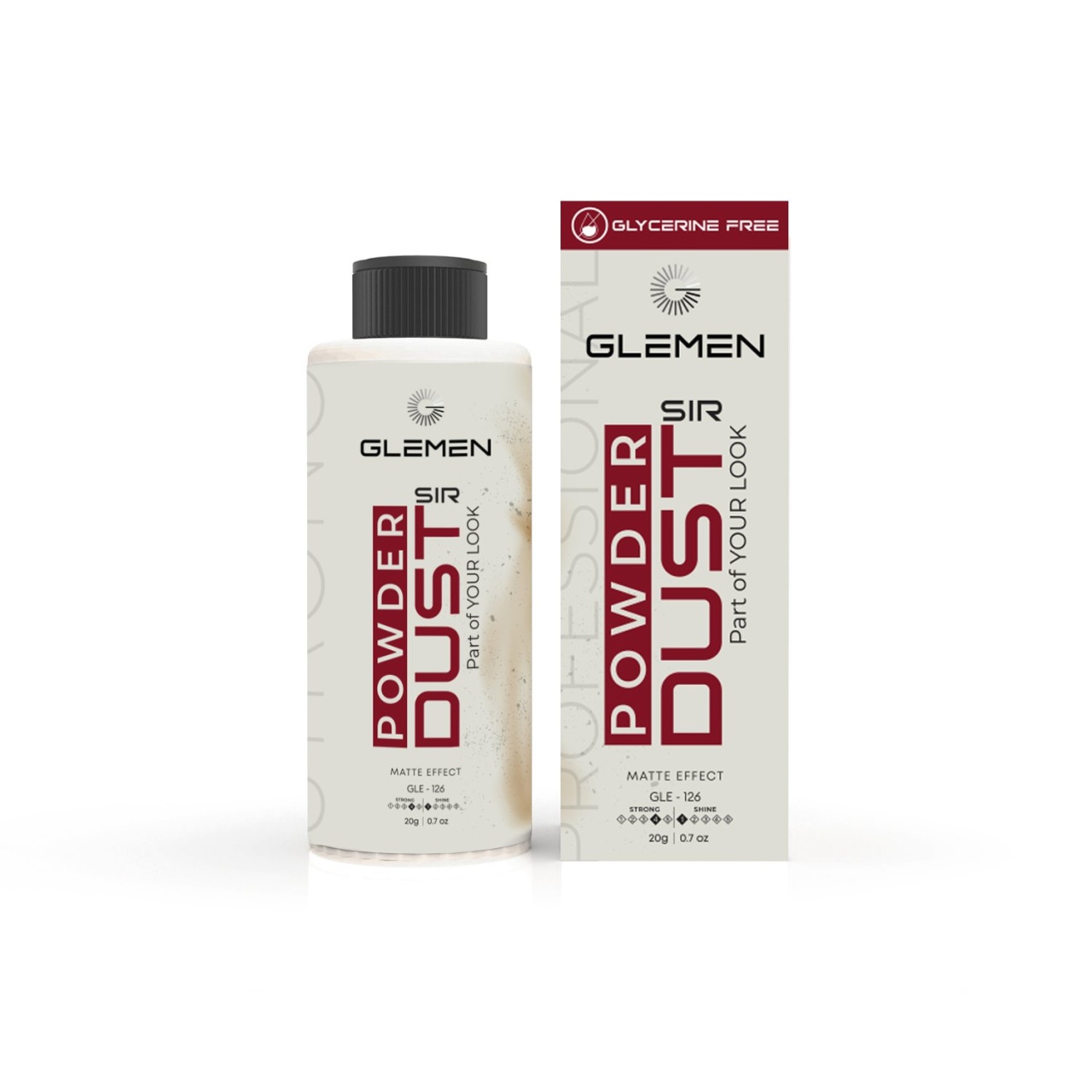 Pudra de volum - GLEMEN - Dust - 20 gr - Fara Glicerina