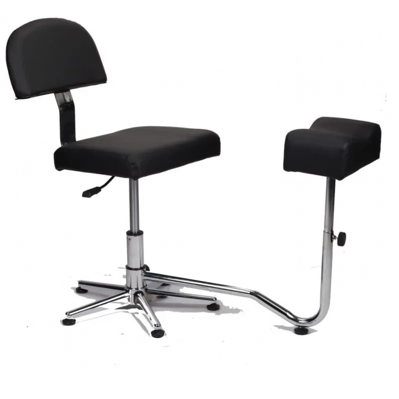 Scaun cu Suport Pedichiura - Lauore - Negru