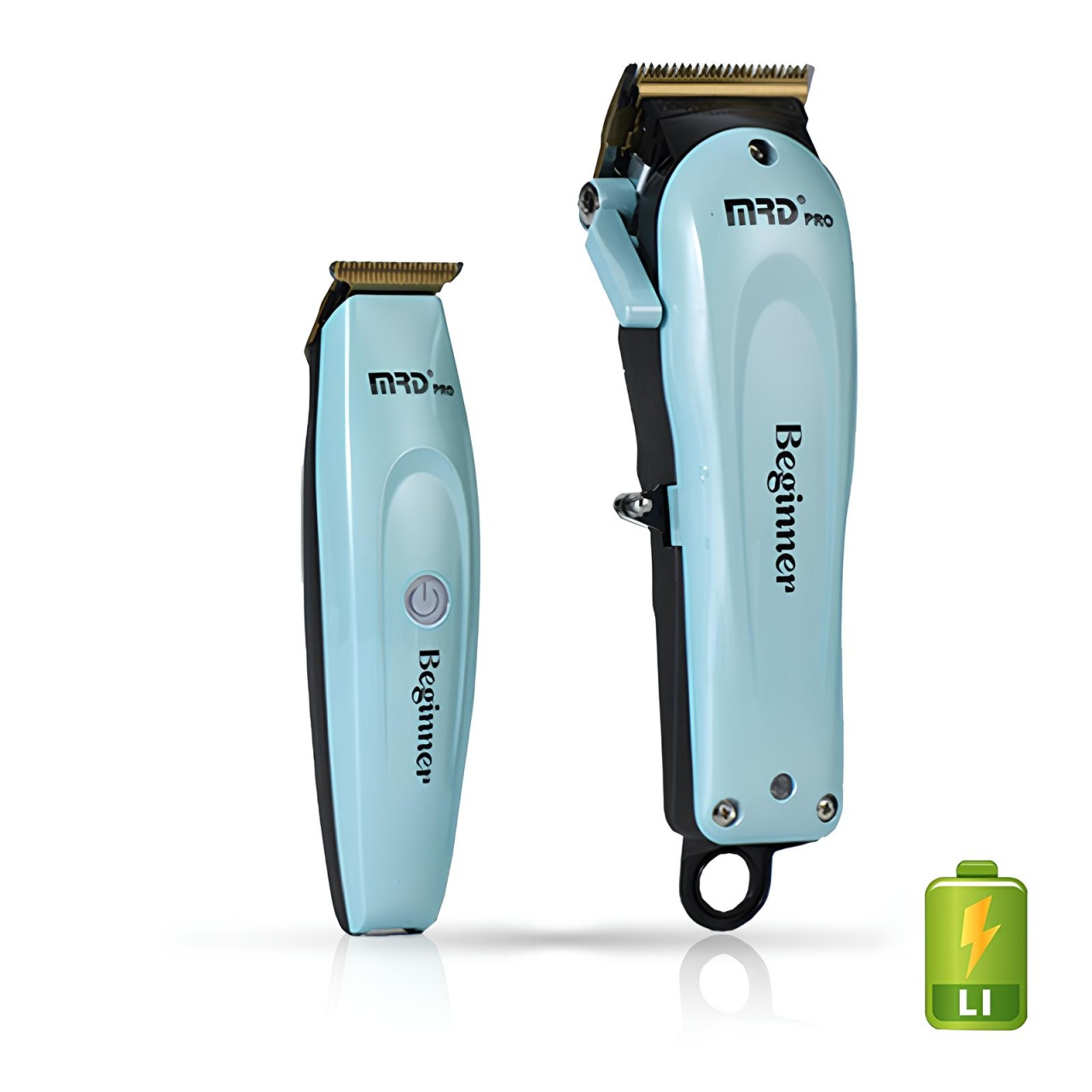 Set MRD - Masina de tuns + Masina de contur - fara fir - Beginner Blue