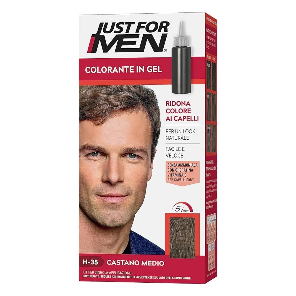 Vopsea de par Just For Men Saten inchis 66ml