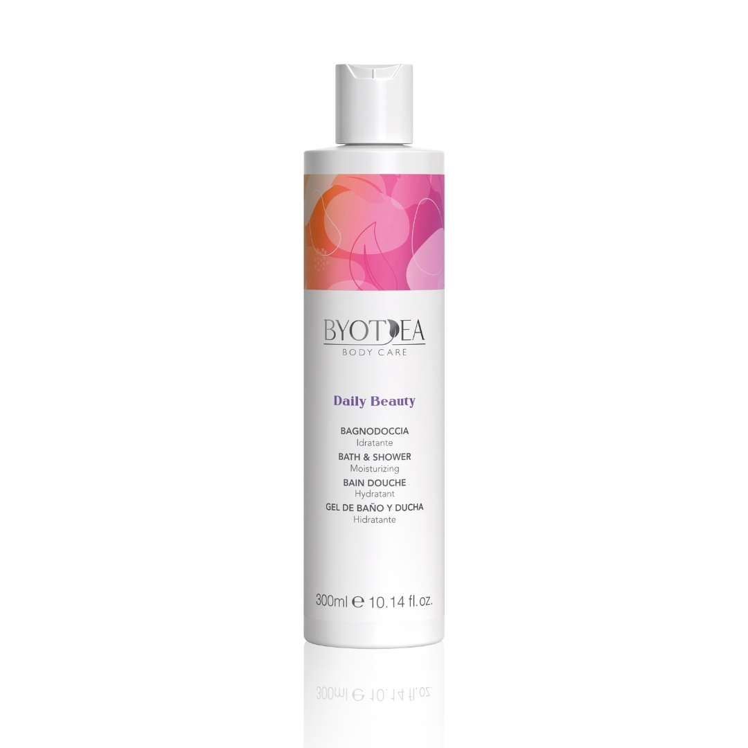 Gel de Duș cu Efect Hidratant, pentru Orice Tip de Piele, Byotea Daily Beauty 300ml