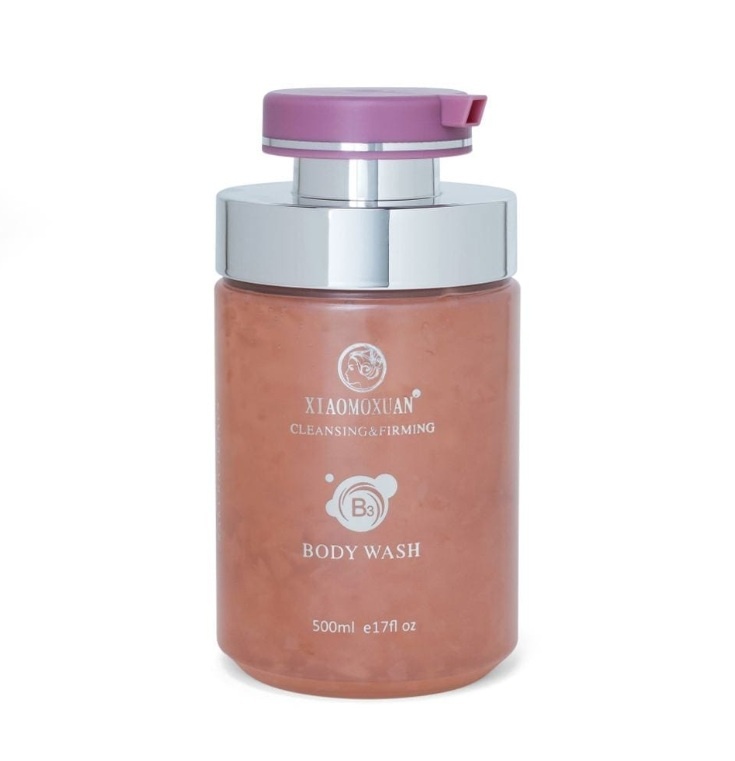 Gel de Dus Xiaomoxuan cu Petale de Sakura (Flori de Cires) și Vitamina B3 - 500ml