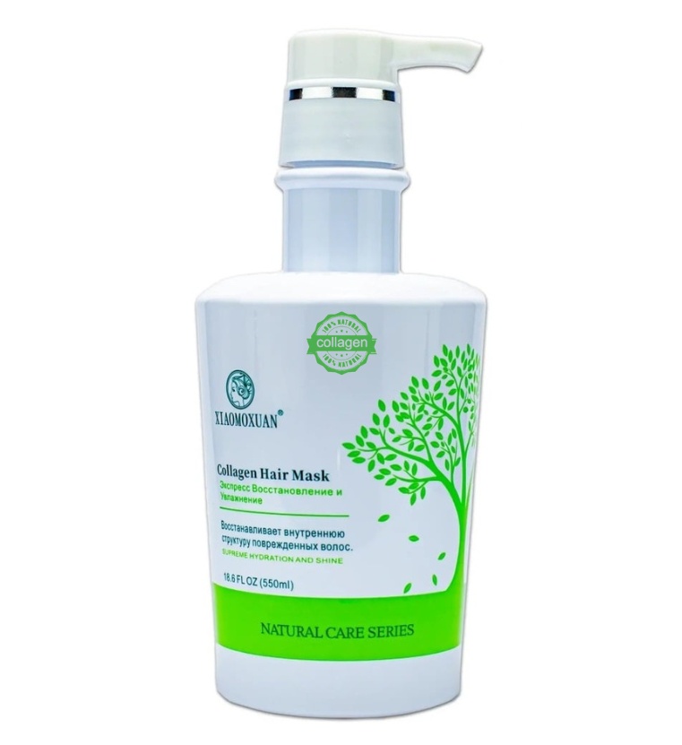 Masca Xiaomoxuan M2 - Colagen Hair Mask 550 ml - Restaureaza, Hidrateaza si Stimuleaza Cresterea Parului
