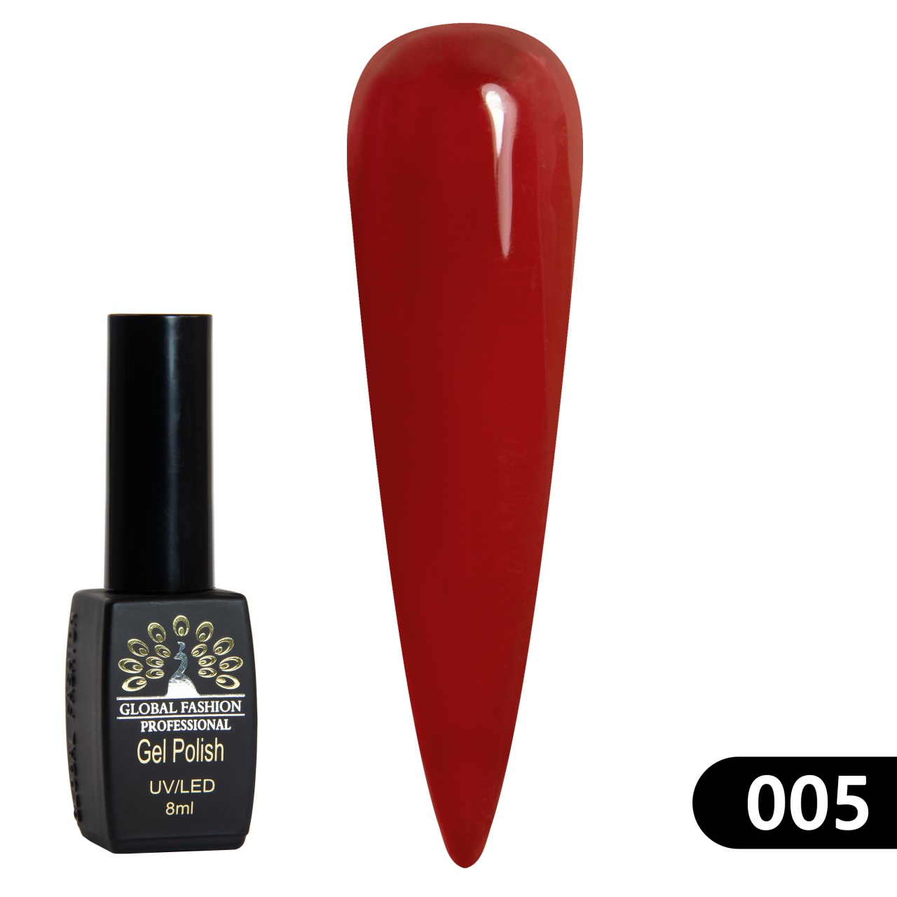 Oja semipermanenta BLACK ELITE, 8 ml, 005 - TPO Free
