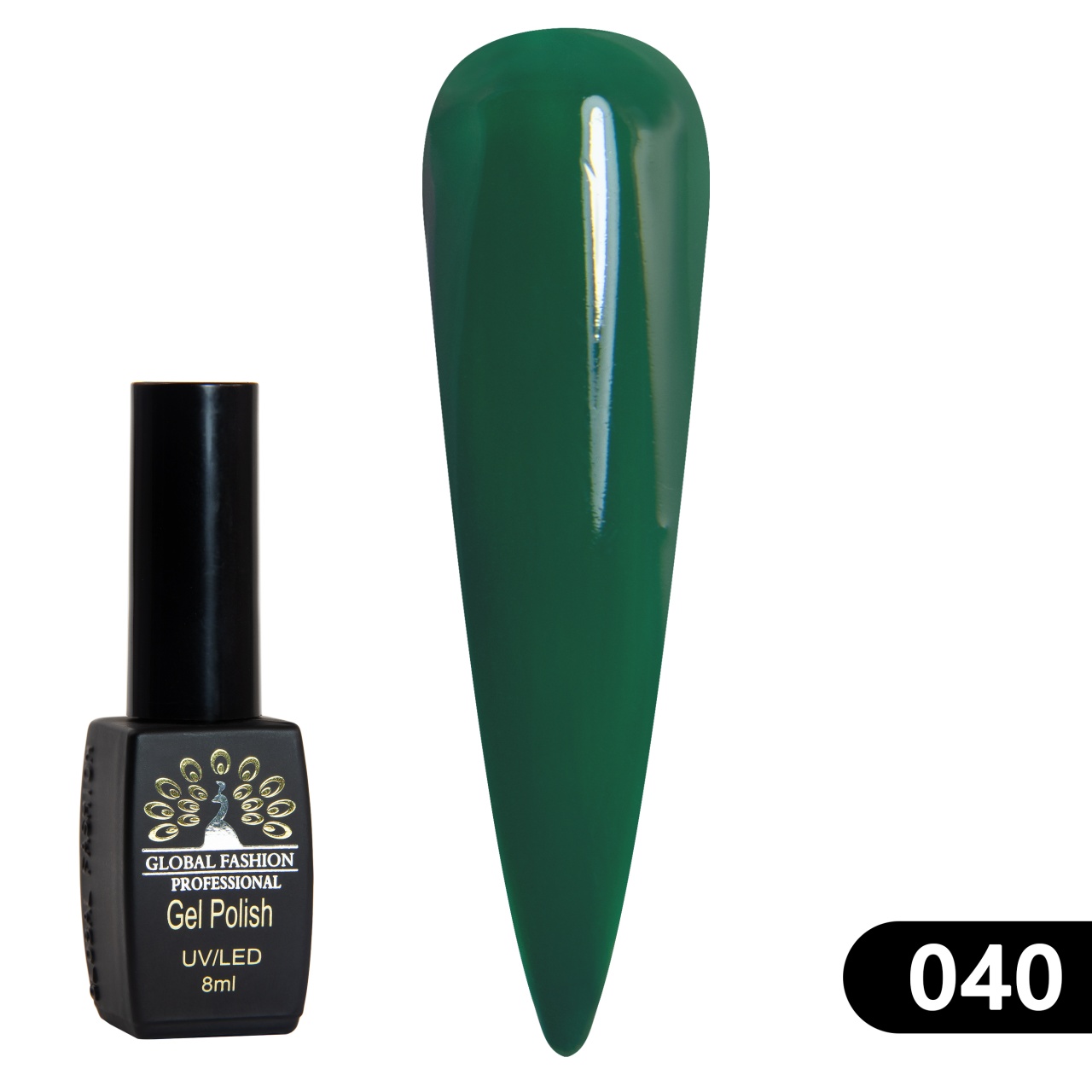 Oja semipermanenta BLACK ELITE, 8 ml, 040 - TPO Free