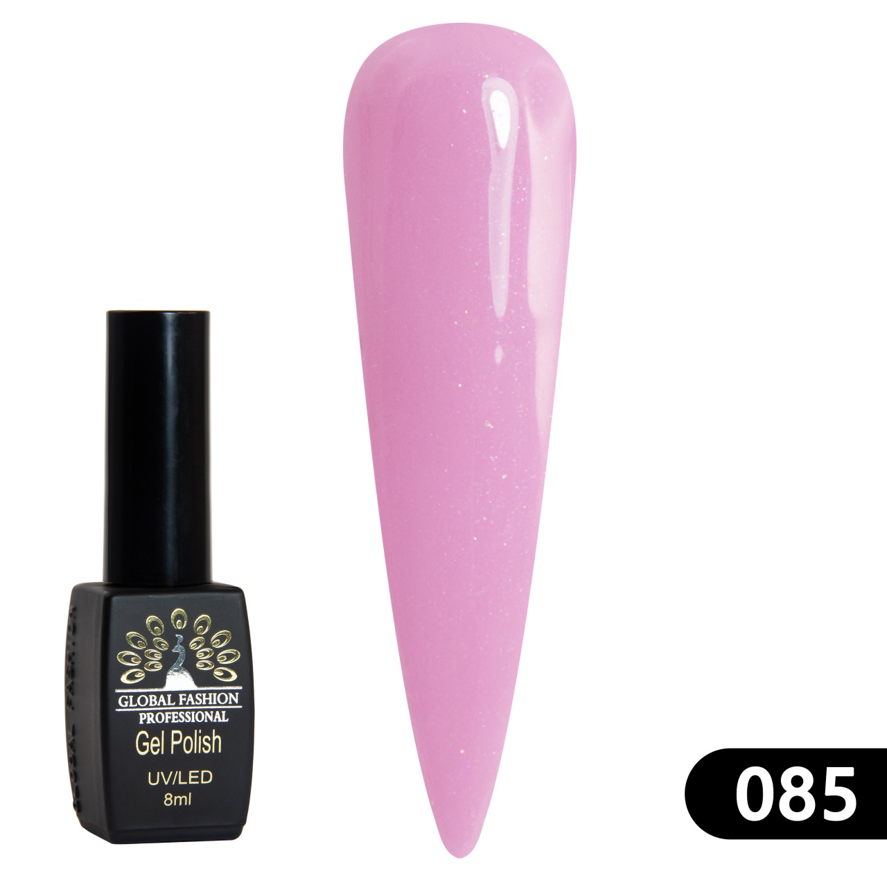 Oja semipermanenta BLACK ELITE, 8 ml, 085 - TPO Free
