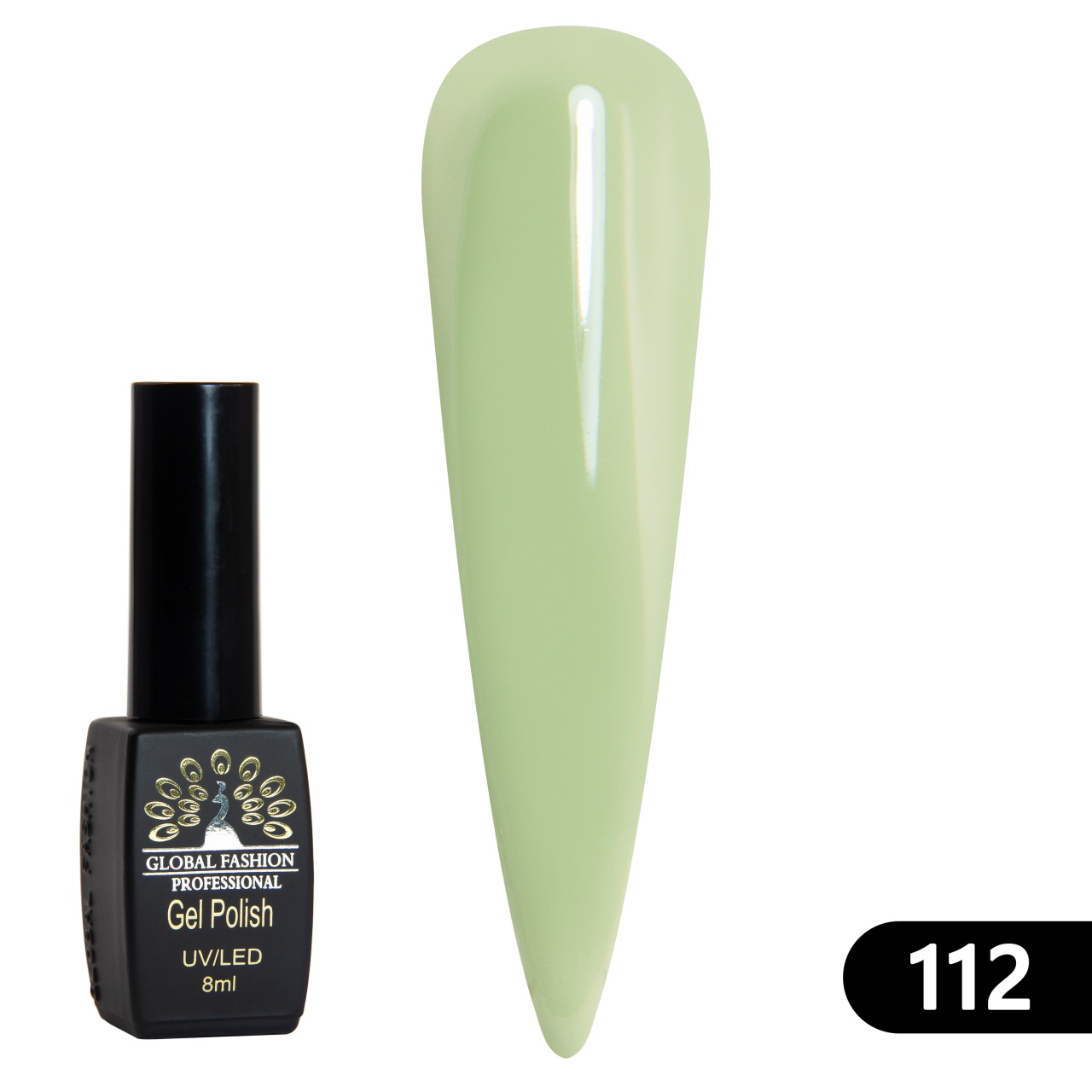 Oja semipermanenta BLACK ELITE, 8 ml,112 - TPO Free