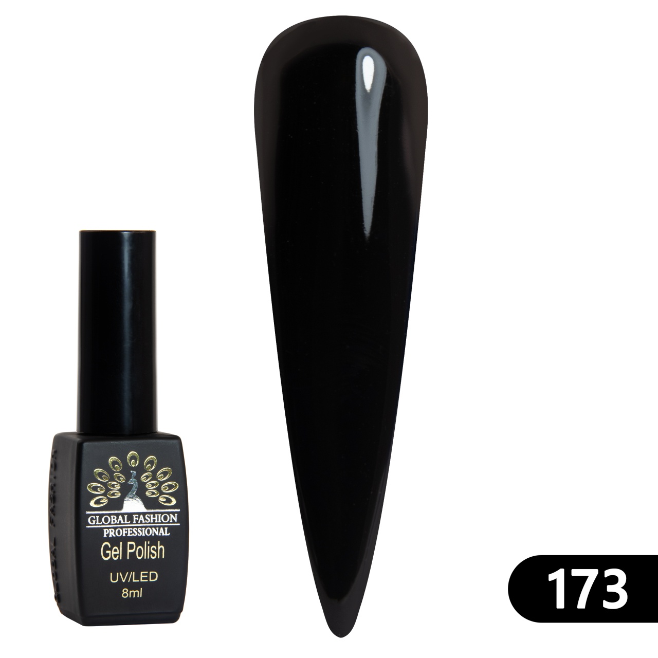 Oja semipermanenta BLACK ELITE, 8 ml, 173 - TPO Free