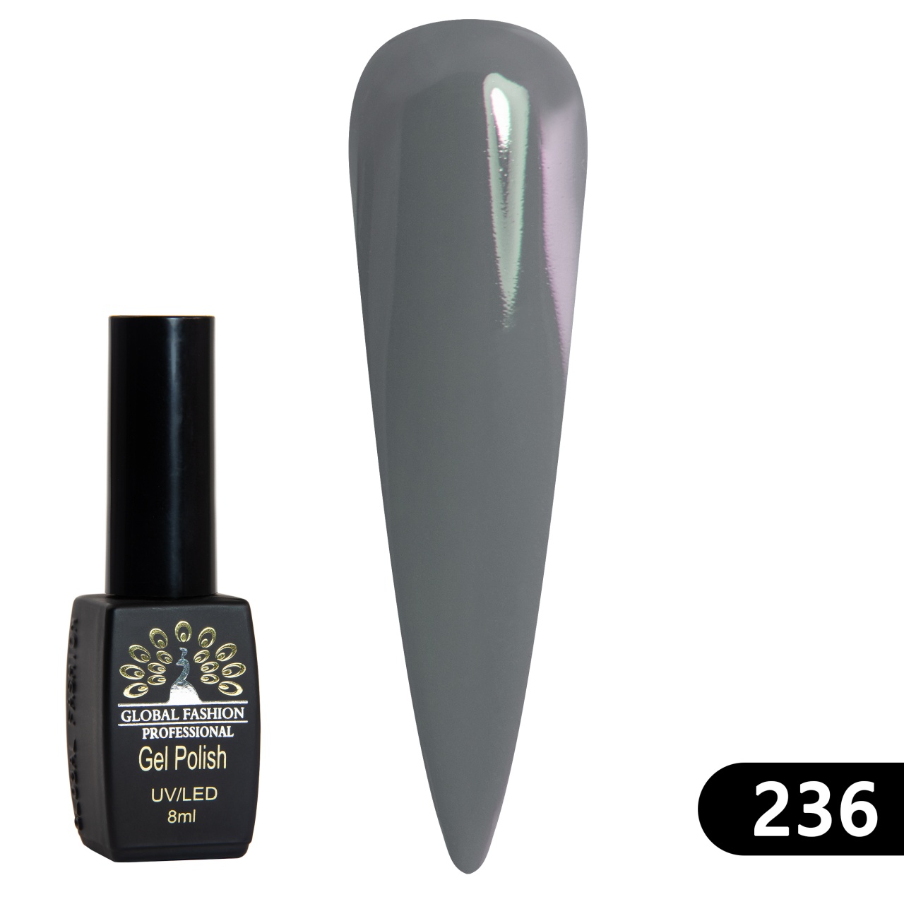 Oja semipermanenta BLACK ELITE, 8 ml, 236 - TPO Free