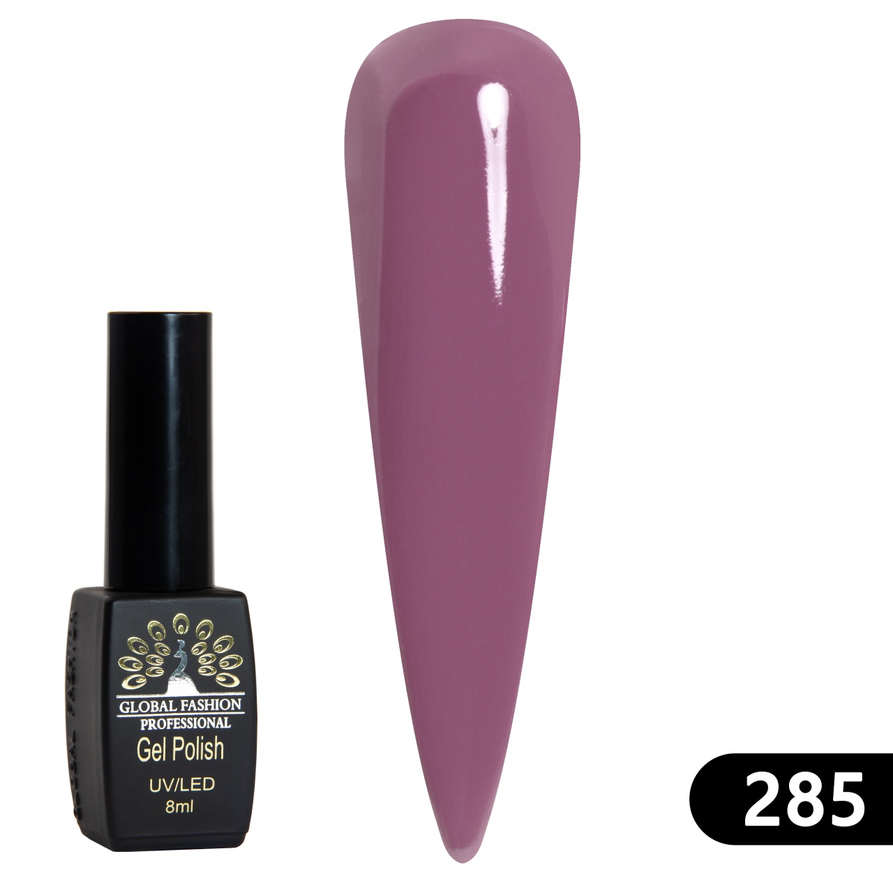 Oja semipermanenta BLACK ELITE, 8 ml, 285 - TPO Free