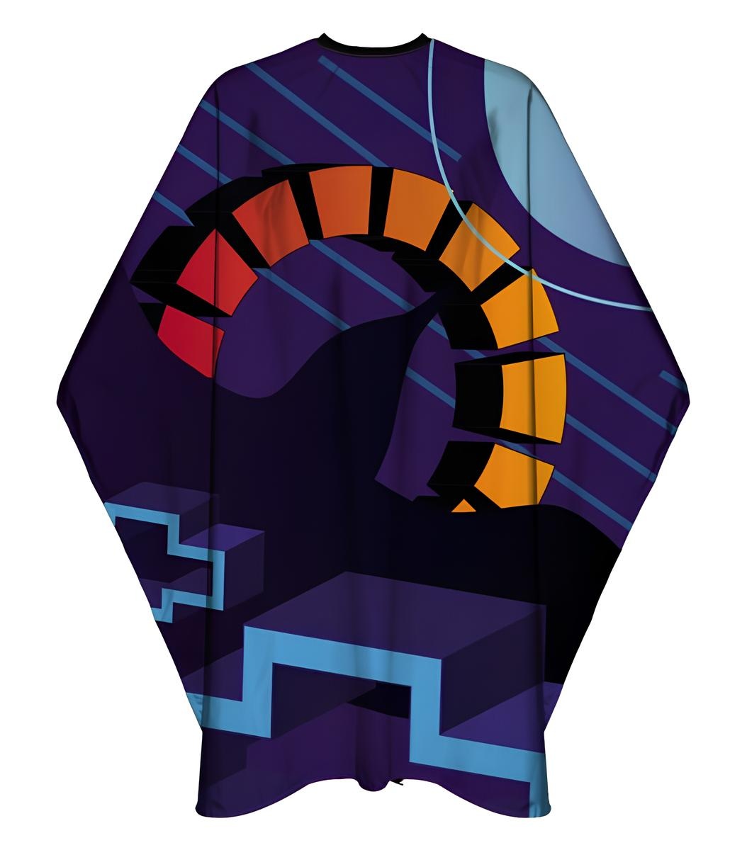 Pelerina frizerie Marmara Barber Cubics