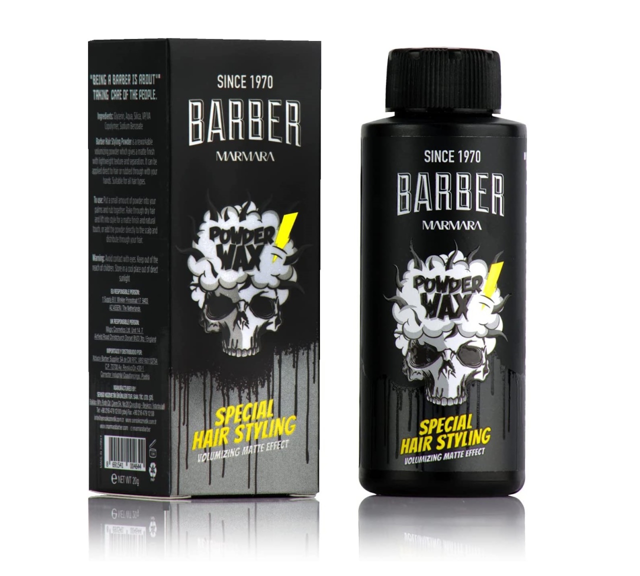 Pudra de volum Marmara Barber Styling Powder Wax 20g