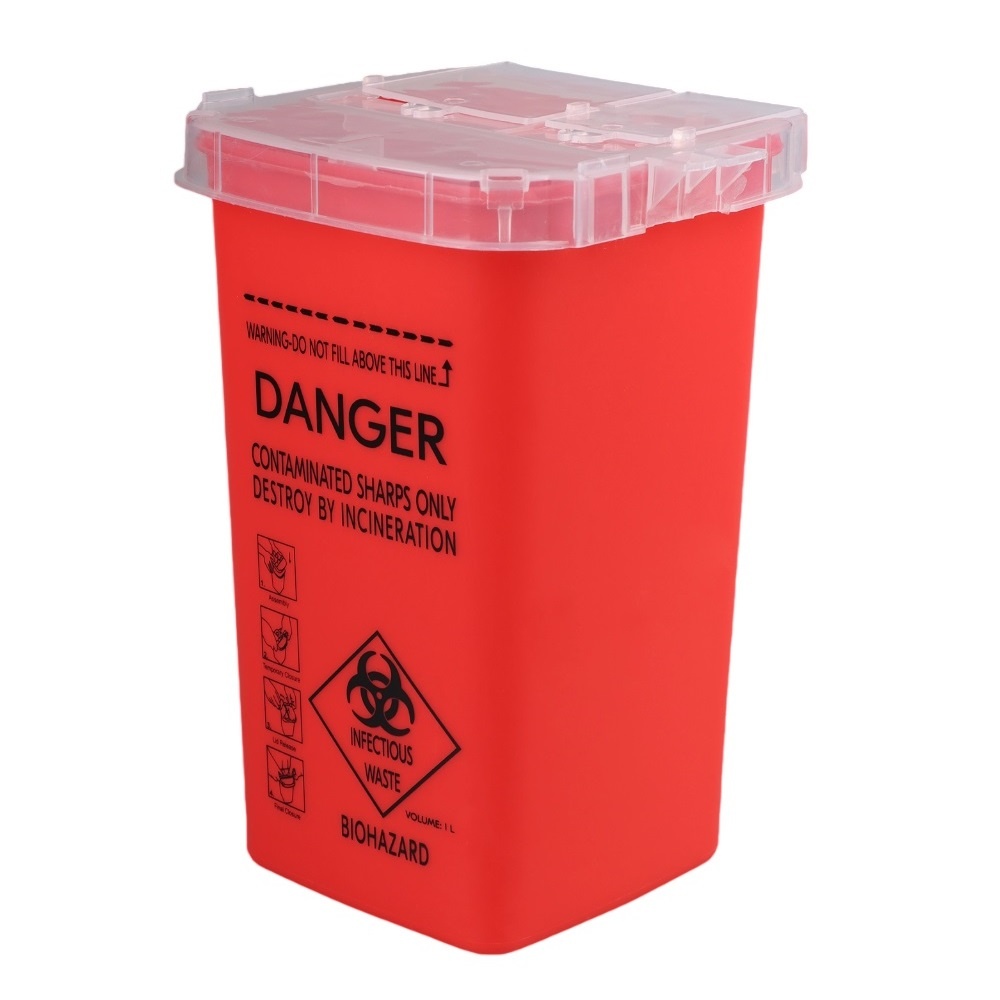 Recipient pentru lame uzate JRL JNC01 Red