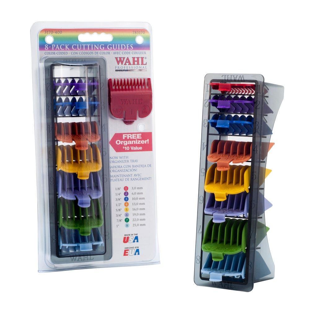 Set Gratare / Inaltatoare colorate pentru masini de tuns Wahl originale 3mm-25mm