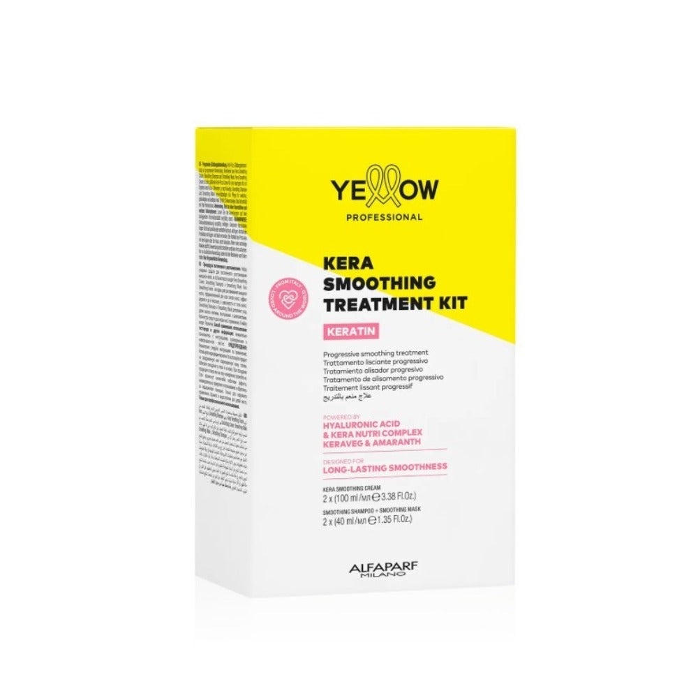 Tratament Kit 2x100ml + 2x40ml, Yellow Kera Smoothing
