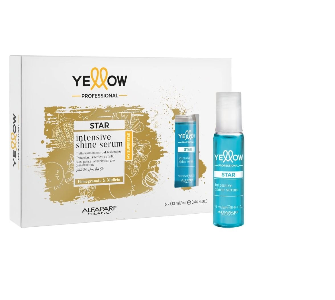 Yellow Star Intensive Tratament 6x13ml - Tratament Intensiv care da Strălucire Parului