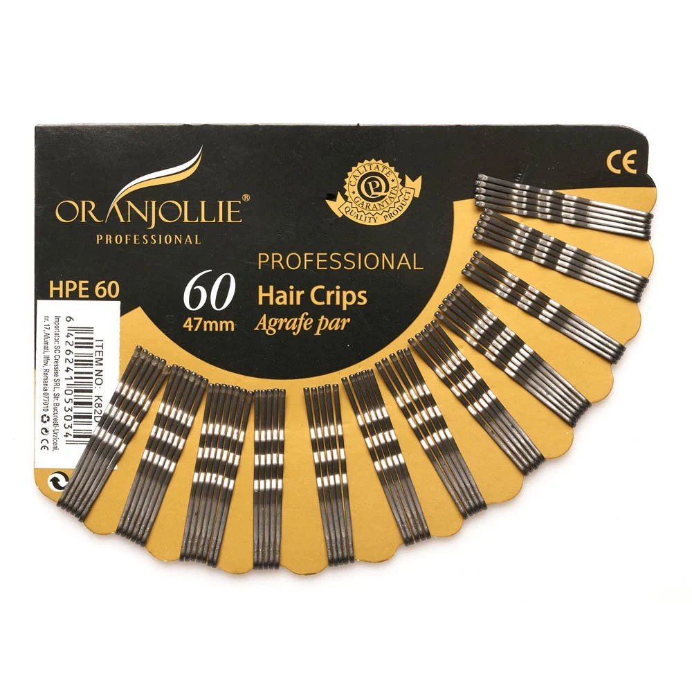 Agrafe evantai 60/Set Gri Oranjollie