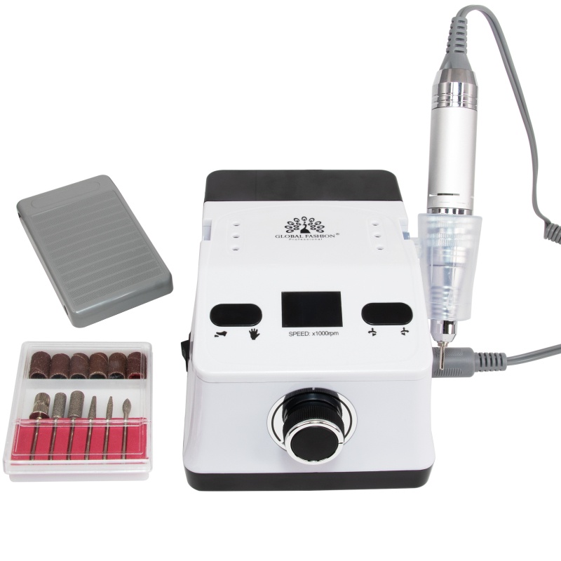 Freza / Pila Electrica Unghii ZS-718, 50000 rpm, 80W, Alba