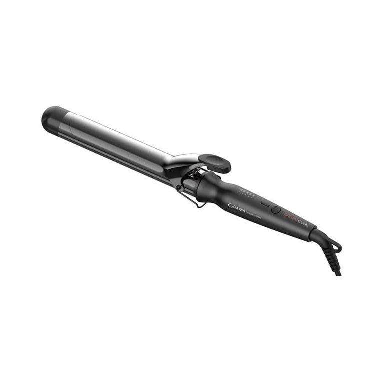 GA.MA Silk Salon Ondulator Profesional – Tehnologie Titan-Ceramică, Nano Silver, 5 Trepte de Temperatură și Dimensiuni Variate (9–38 mm) pentru Bucle