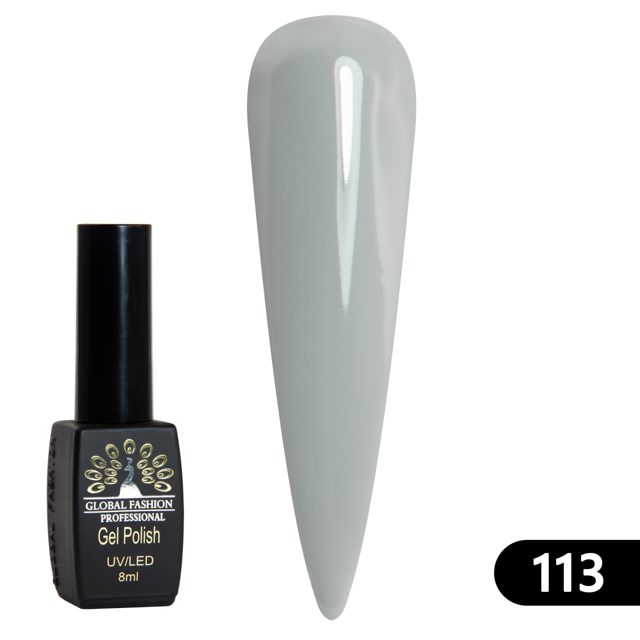 Oja semipermanenta BLACK ELITE, 8 ml,113 - TPO Free