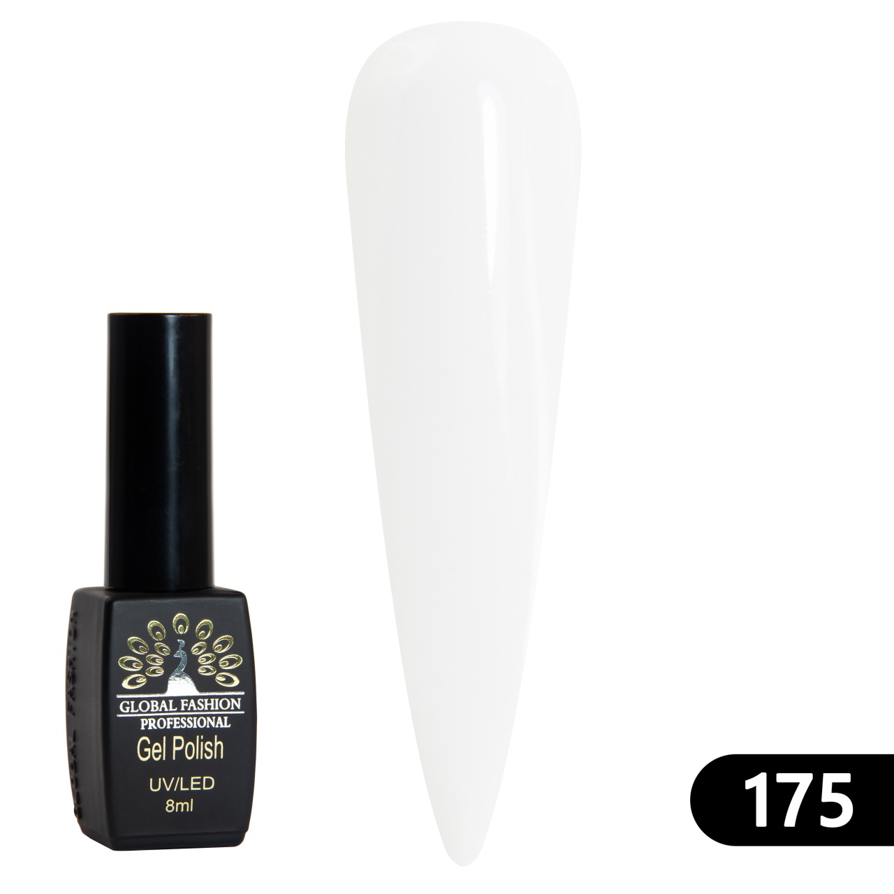 Oja semipermanenta BLACK ELITE, 8 ml, 175 - TPO Free