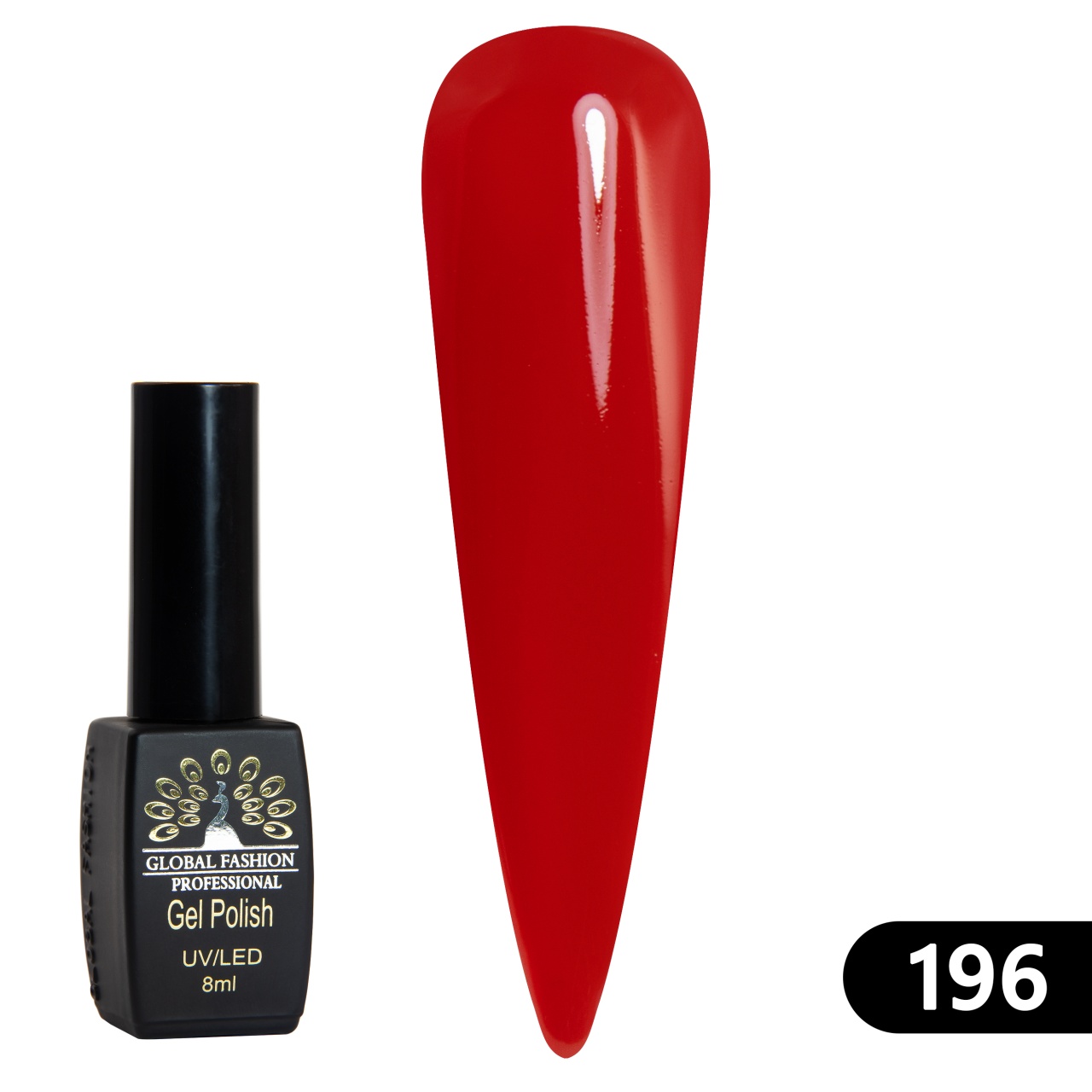 Oja semipermanenta BLACK ELITE, 8 ml, 196 - TPO Free