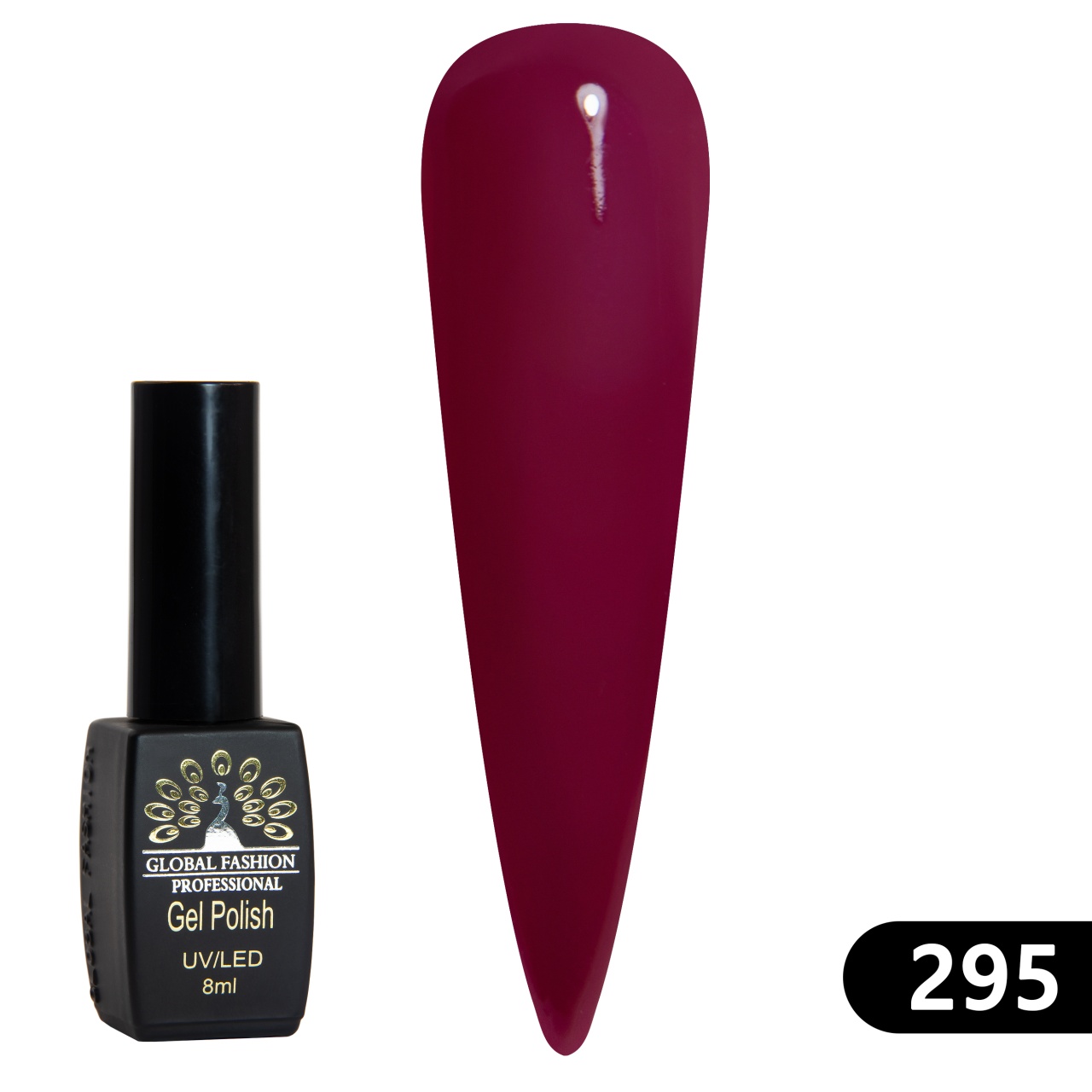 Oja semipermanenta BLACK ELITE, 8 ml, 295 - TPO Free