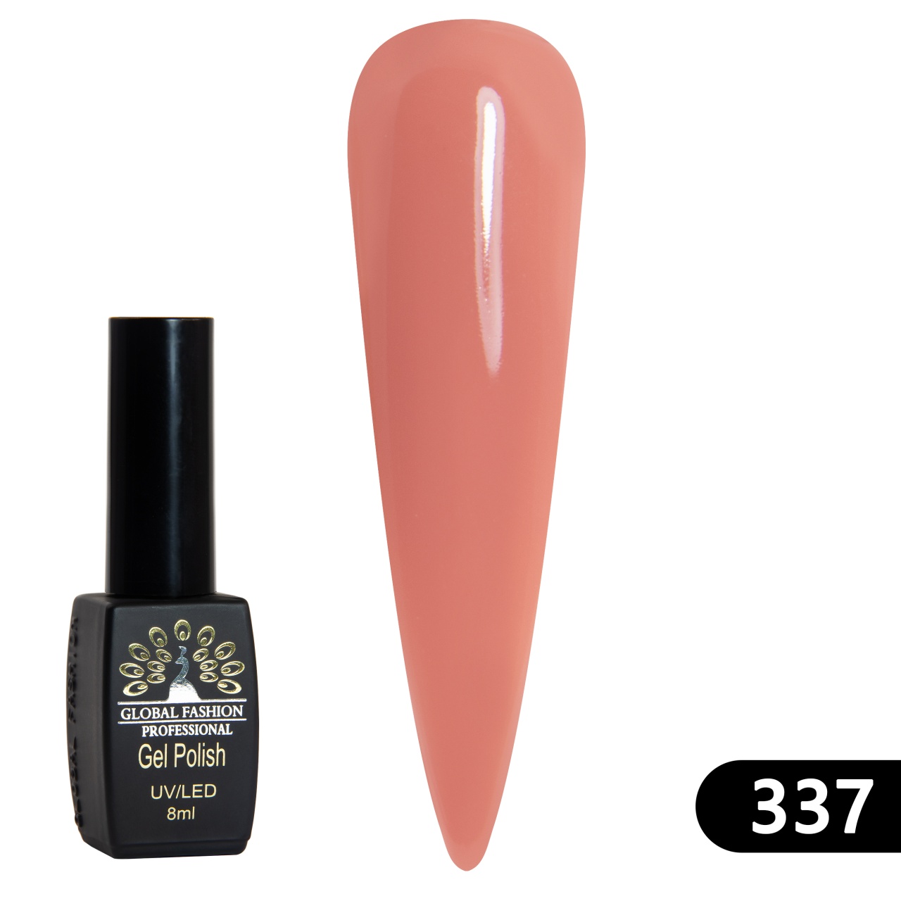 Oja semipermanenta BLACK ELITE, 8 ml, 337 - TPO Free
