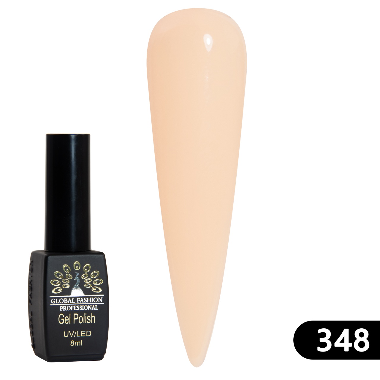 Oja semipermanenta BLACK ELITE, 8 ml, 348 - TPO Free