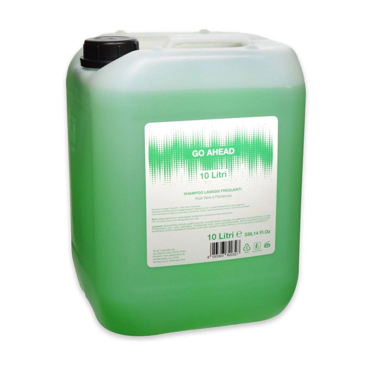 Șampon de Uz Zilnic cu Aloe Vera și Pantenol Roial Go Ahead 10L